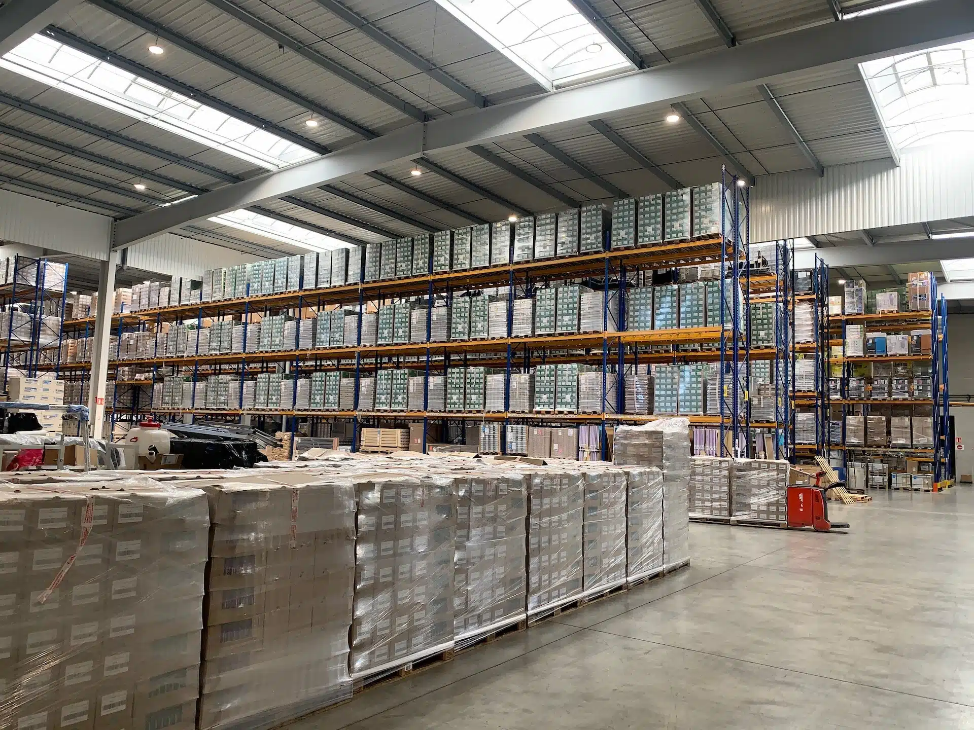 Un entrepôt logistique réaménagé pour plus de capacité